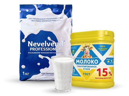Гранулированное сухое молоко